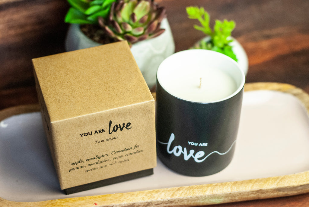 You Are Love Candle | Vanilla Bean, Eucalyptus & White Musk